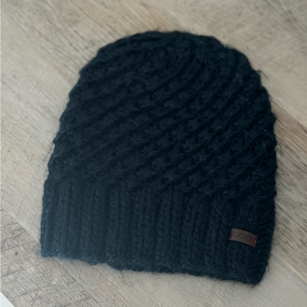 Adidas Black Knit Hat